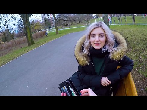 ❤️ Už pinigus nuryja karštą nepažįstamojo spermą - blowjob in the park by Eva Elfie Anal porno prie mūsų lt.xxxtun.ru ☑